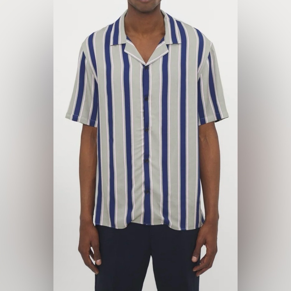 THE Kooples Chemise Shirt Viscose Sz Small New